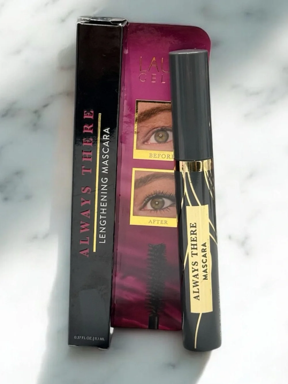 Laura Geller Always There Lengthening Mascara – Black NEW
